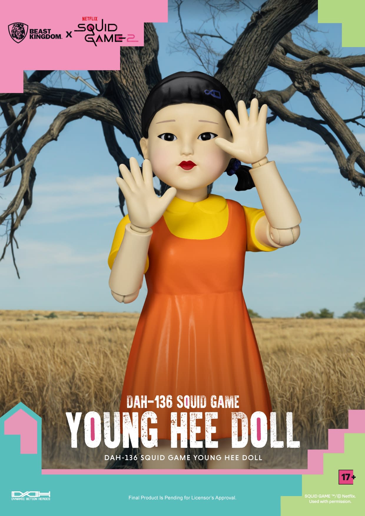 Beast Kingdom Debuts New Squid Game DAH Young Hee Doll Figure