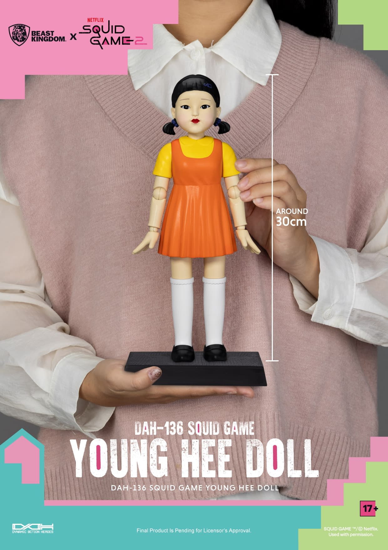 Beast Kingdom Debuts New Squid Game DAH Young Hee Doll Figure
