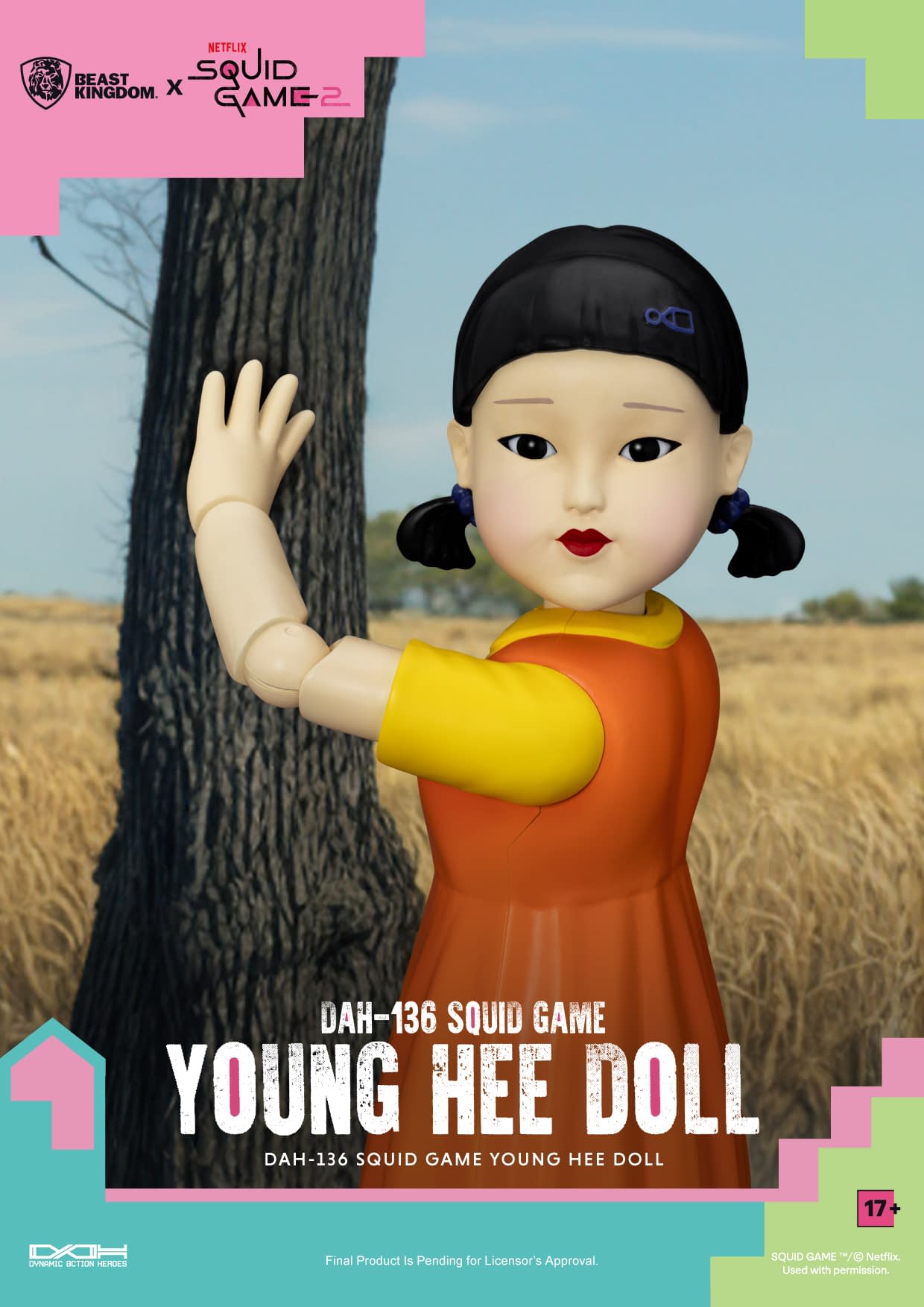 Beast Kingdom Debuts New Squid Game DAH Young Hee Doll Figure
