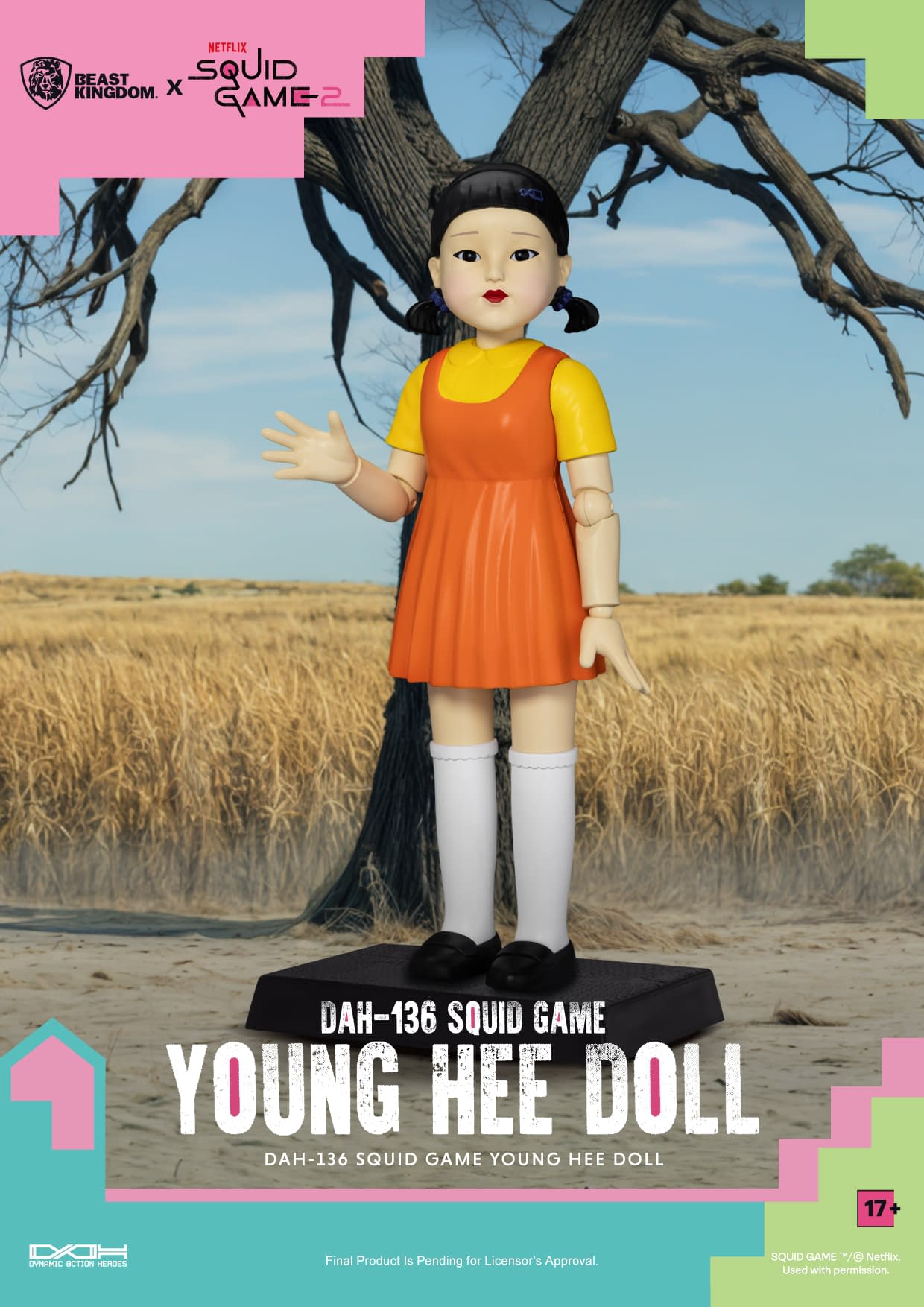 Beast Kingdom Debuts New Squid Game DAH Young Hee Doll Figure