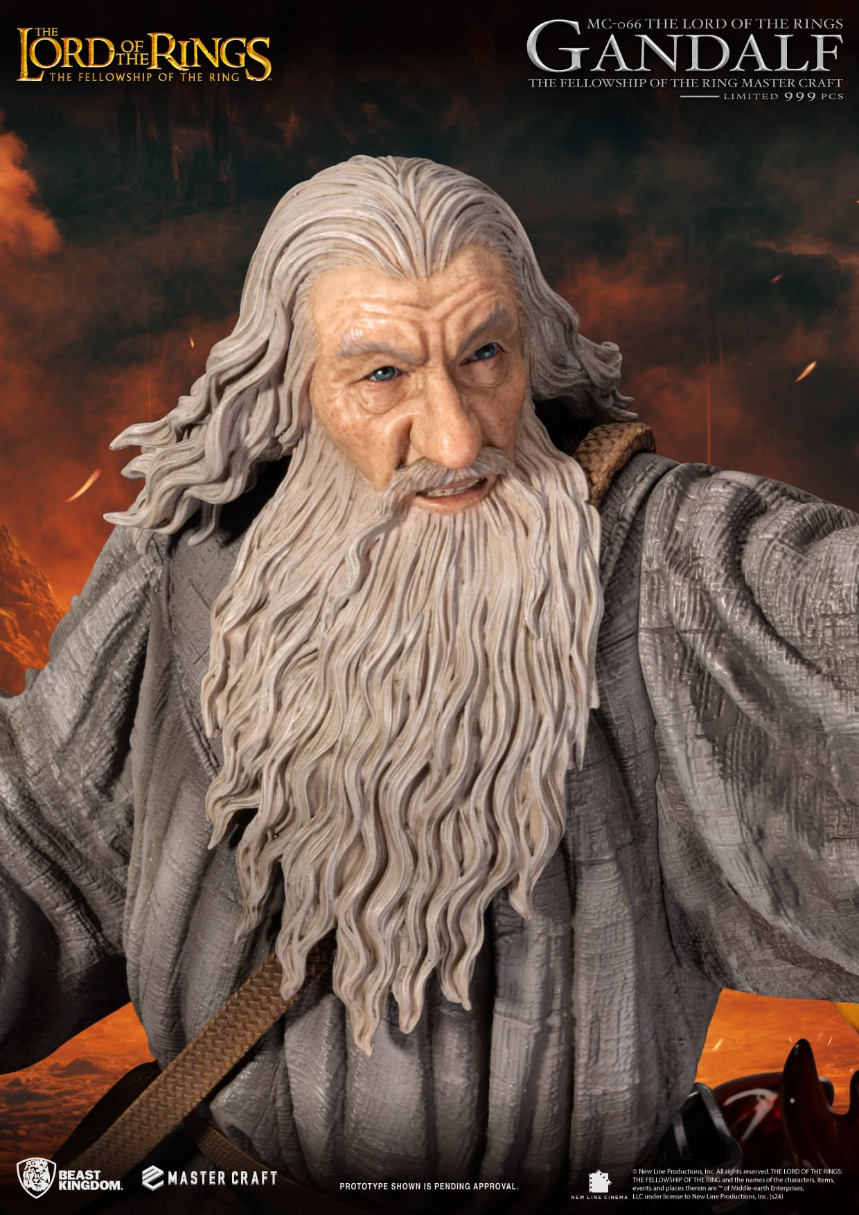 The Lord of the Rings Master Craft Gandalf Arrives from Beast Kingdom 