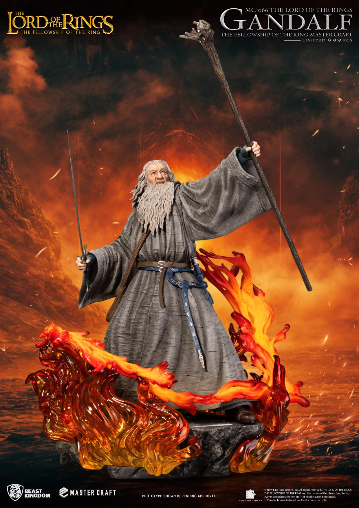 The Lord of the Rings Master Craft Gandalf Arrives from Beast Kingdom 