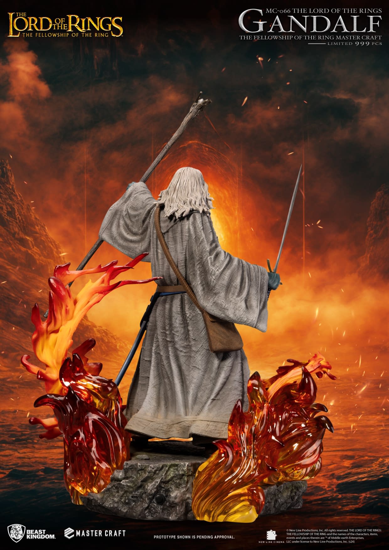 The Lord of the Rings Master Craft Gandalf Arrives from Beast Kingdom 