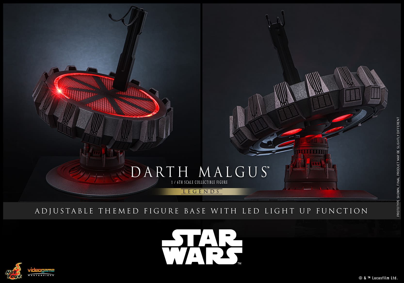Hot Toys Debuts Star Wars: The Old Republic 1/6 Darth Malgus Figure