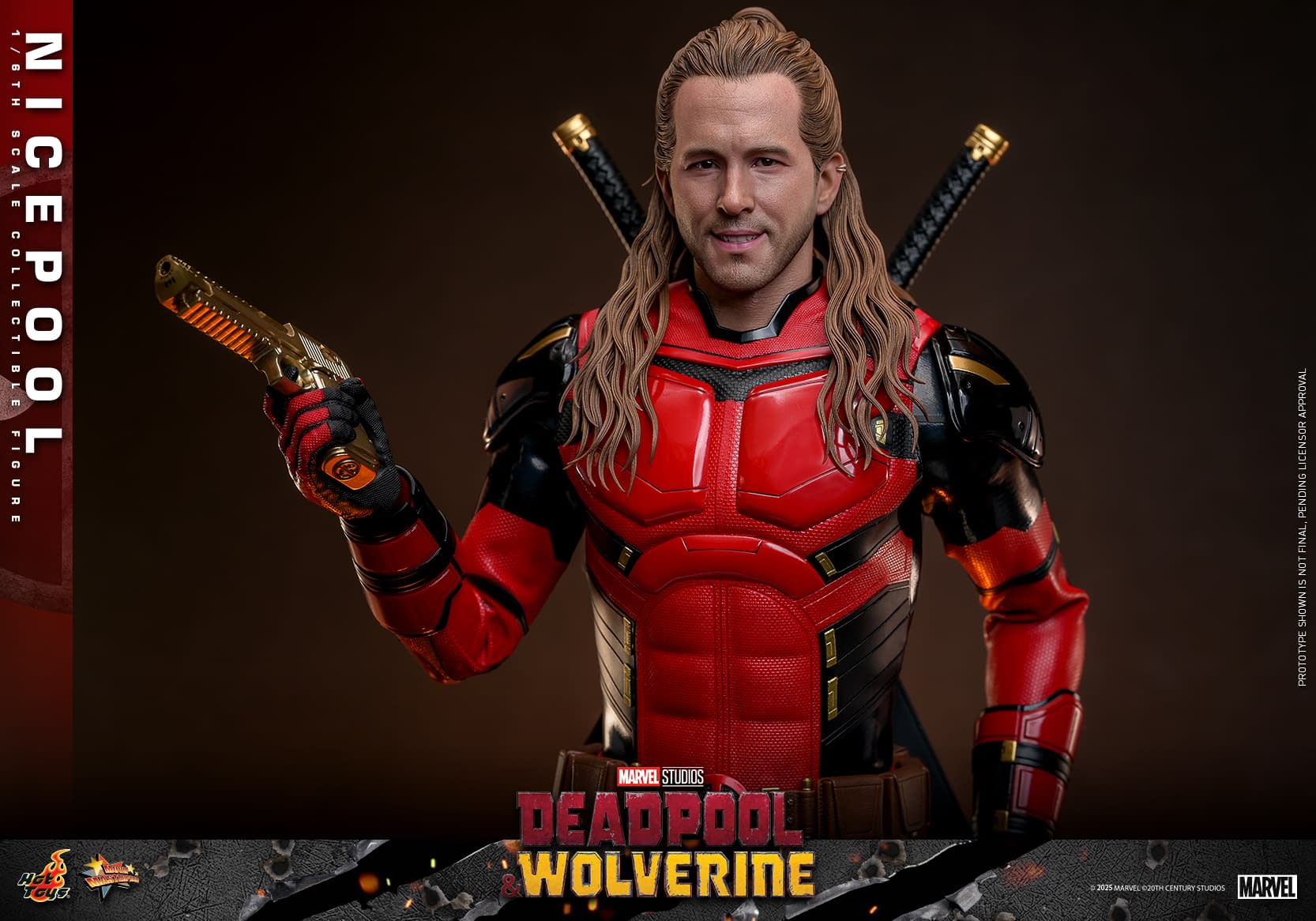 Nicepool Comes to Life with New Deadpool & Wolverine Hot Toys Figure