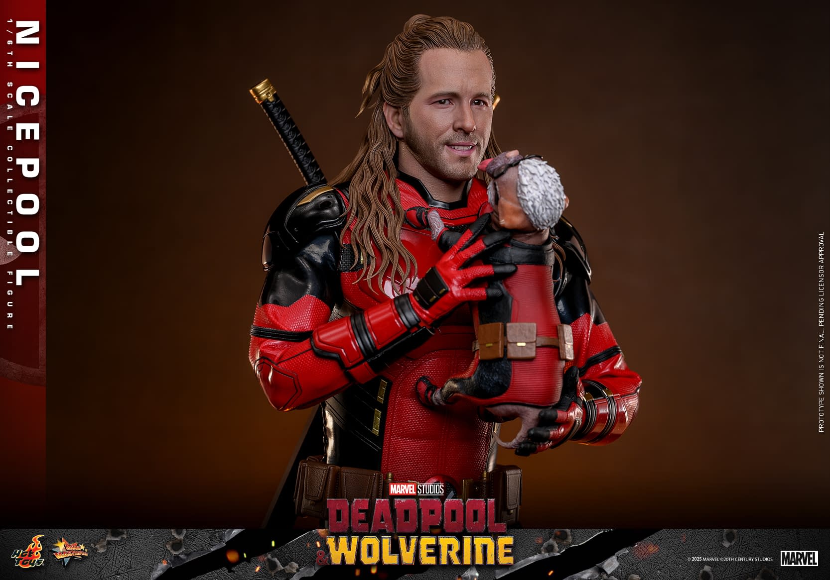 Nicepool Comes to Life with New Deadpool & Wolverine Hot Toys Figure
