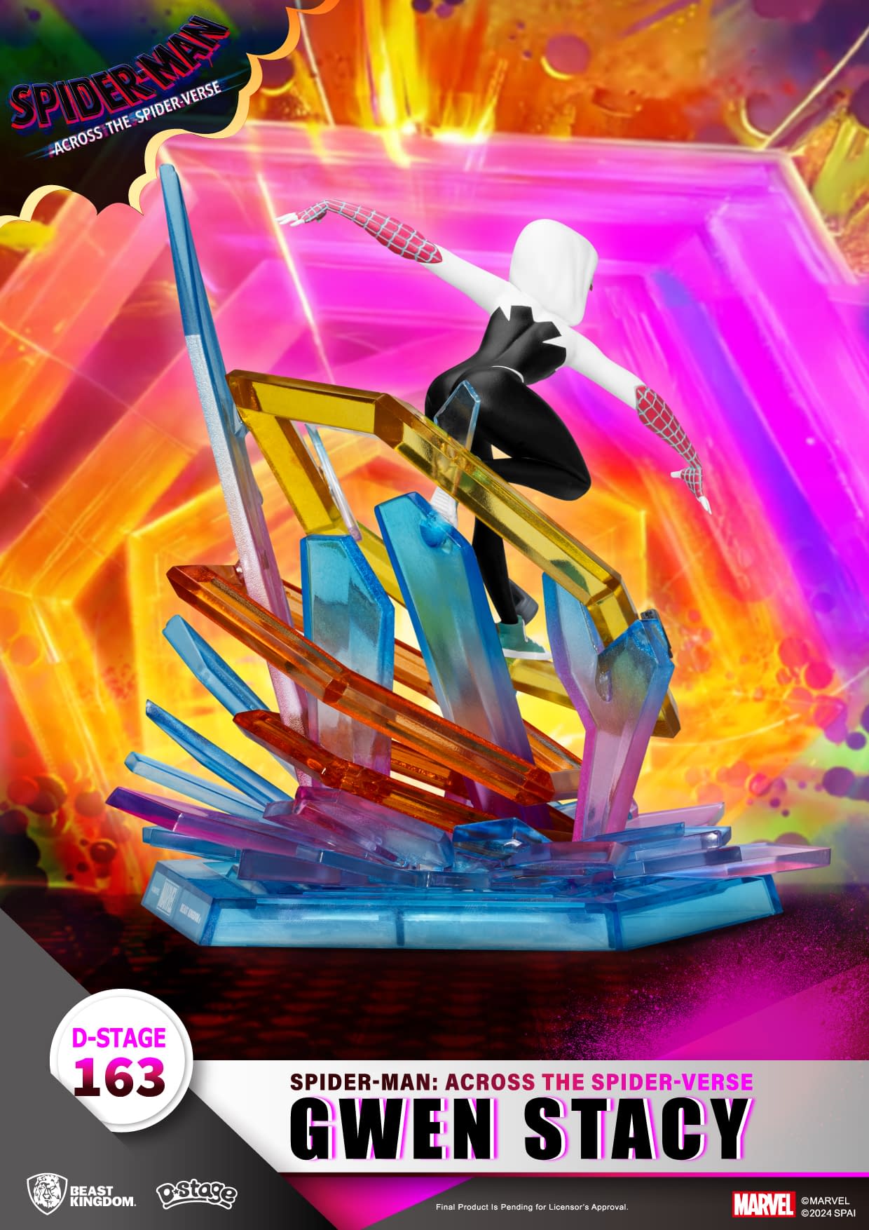 Spider-Gwen Enters the Spider-Verse with New Beast Kingdom Statue 