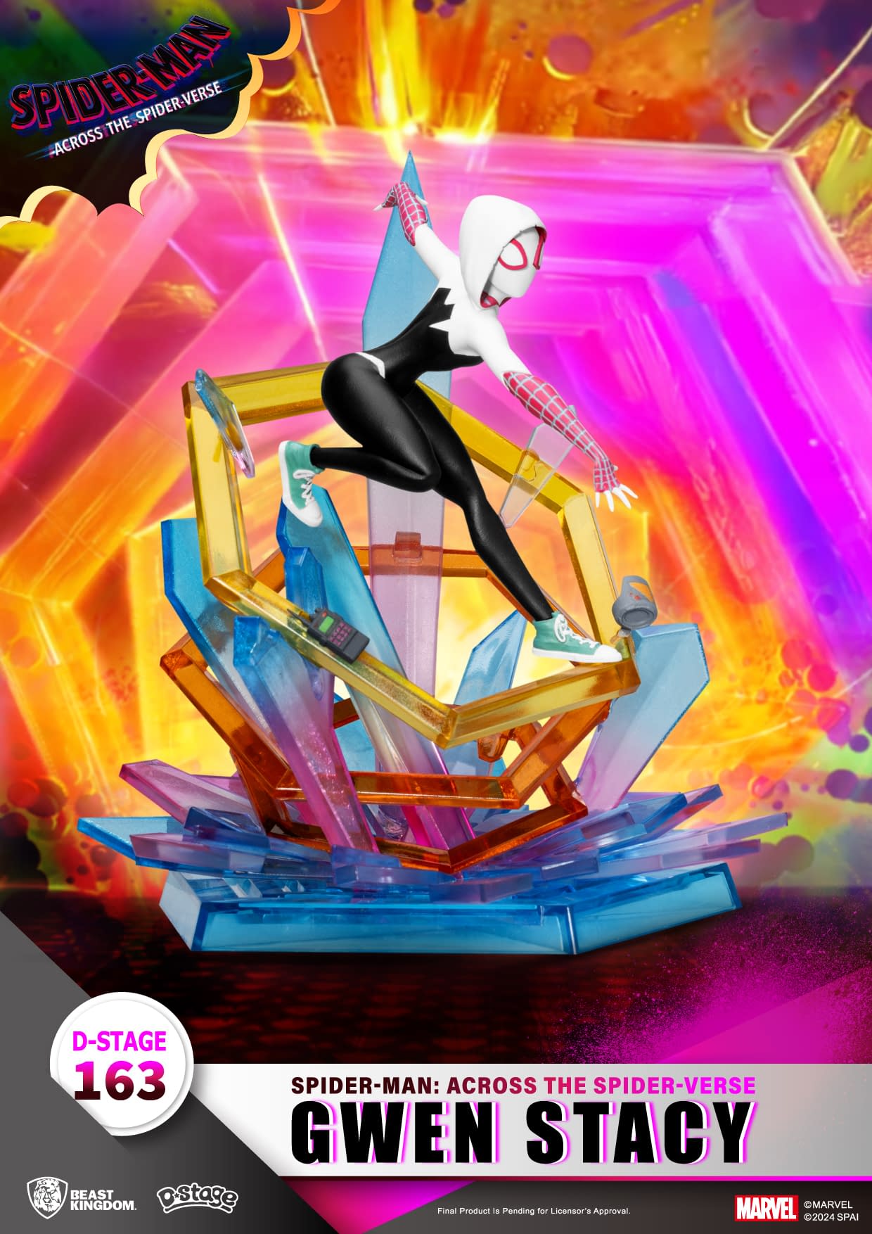 Spider-Gwen Enters the Spider-Verse with New Beast Kingdom Statue 