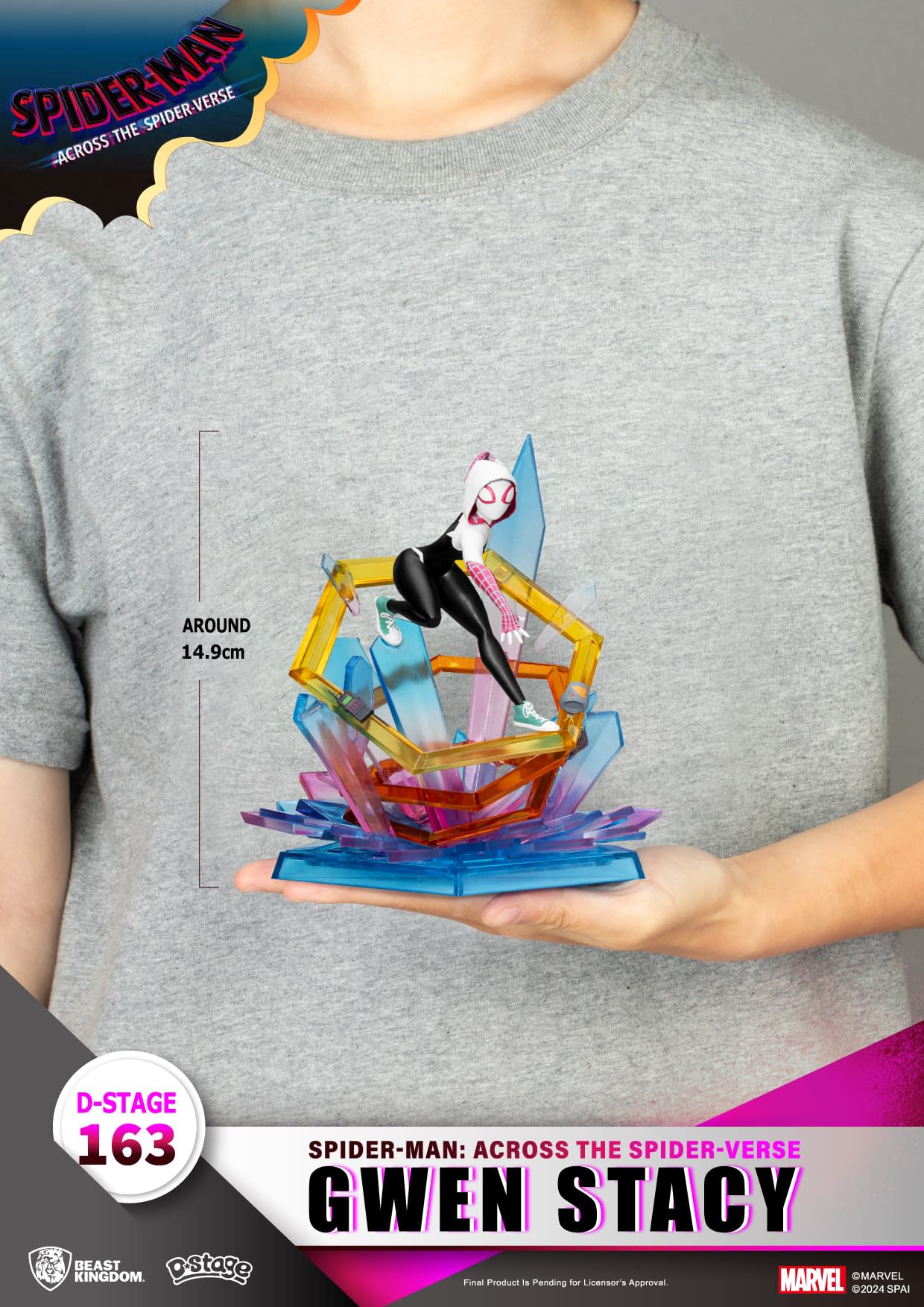 Spider-Gwen Enters the Spider-Verse with New Beast Kingdom Statue 