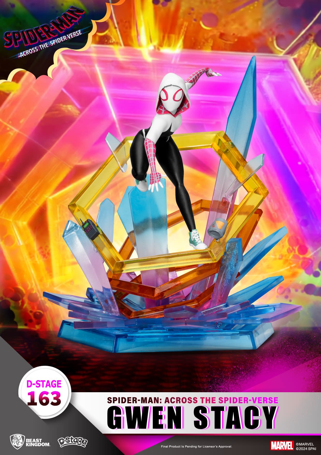 Spider-Gwen Enters the Spider-Verse with New Beast Kingdom Statue 