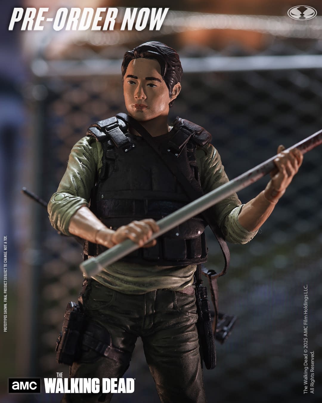The Walking Dead Glenn Takes on the Undead with McFarlane Toys