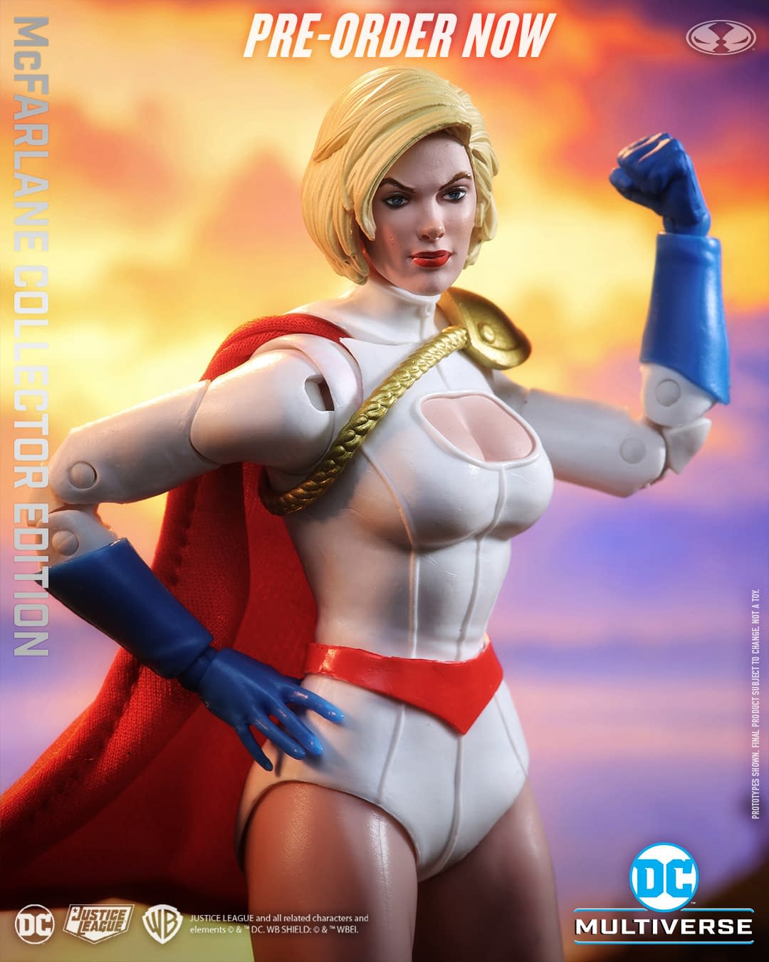 DC Comics Power Girl Makes Her Grand Debut with McFarlane Toys