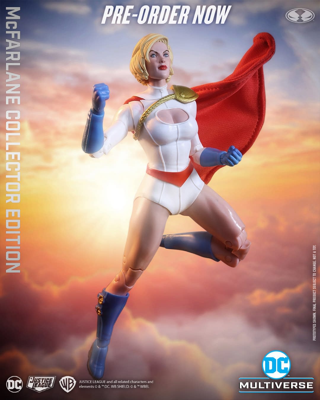 DC Comics Power Girl Makes Her Grand Debut with McFarlane Toys
