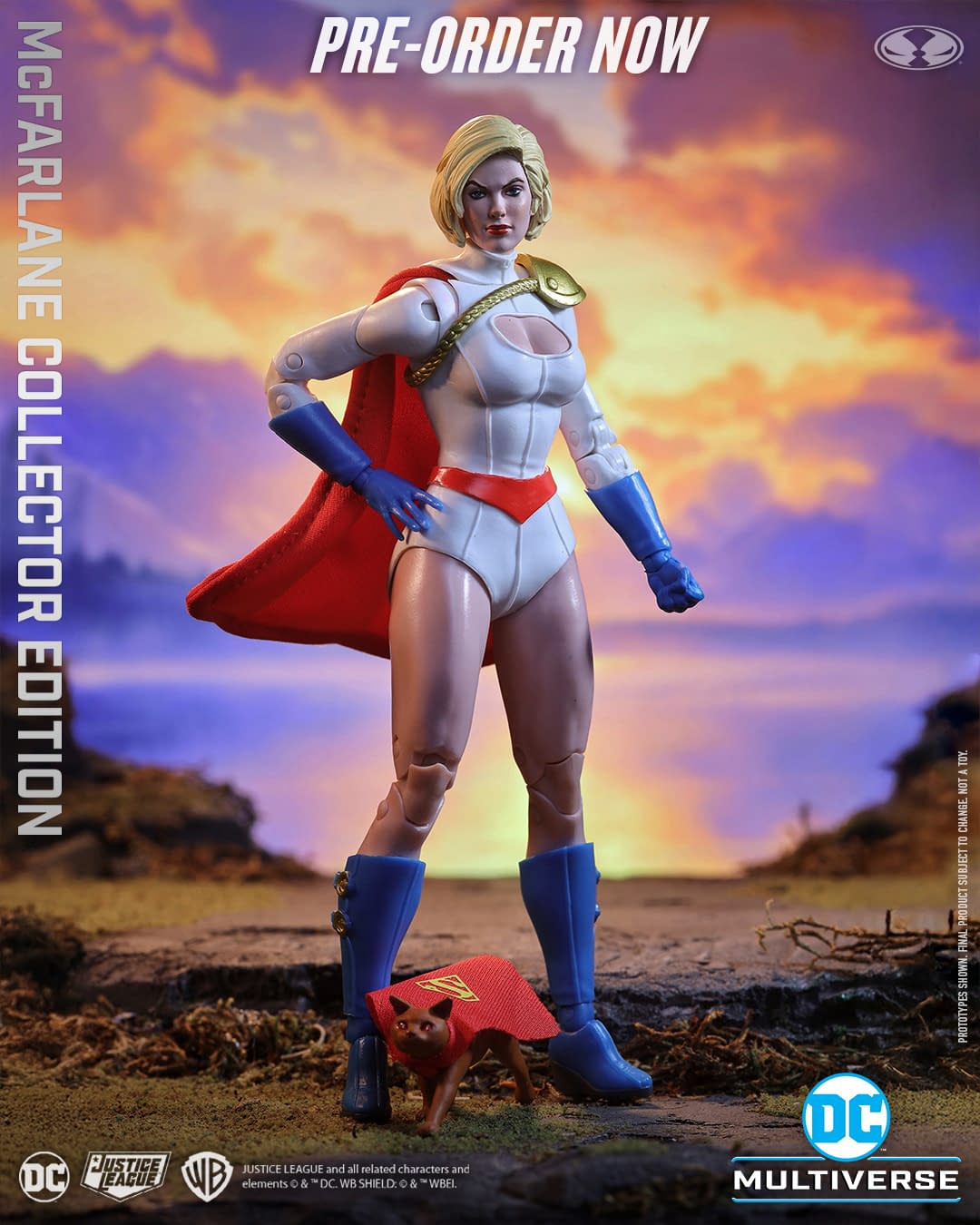 DC Comics Power Girl Makes Her Grand Debut with McFarlane Toys