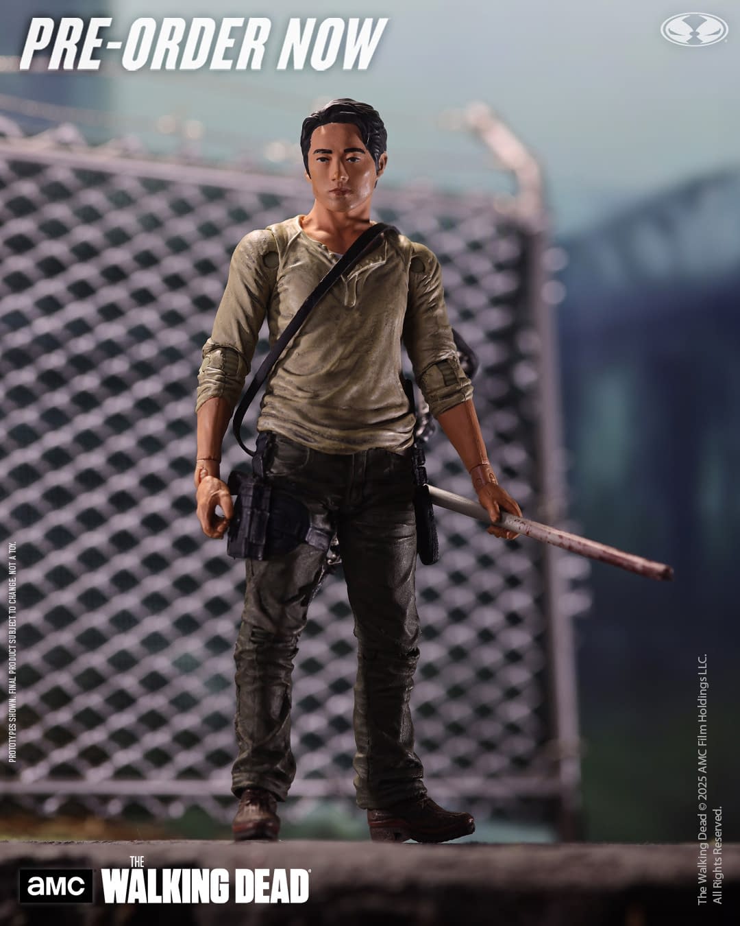 The Walking Dead Glenn Takes on the Undead with McFarlane Toys
