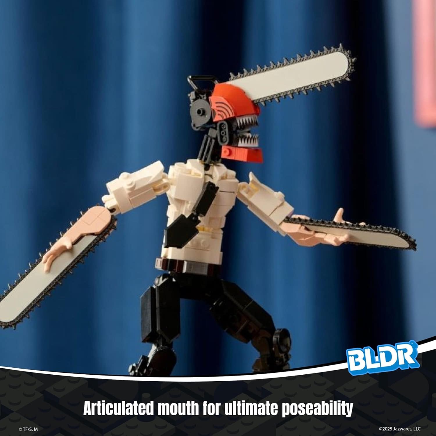 Jazwares Wants You to Build Chainsaw Man with New QuikBrik Set