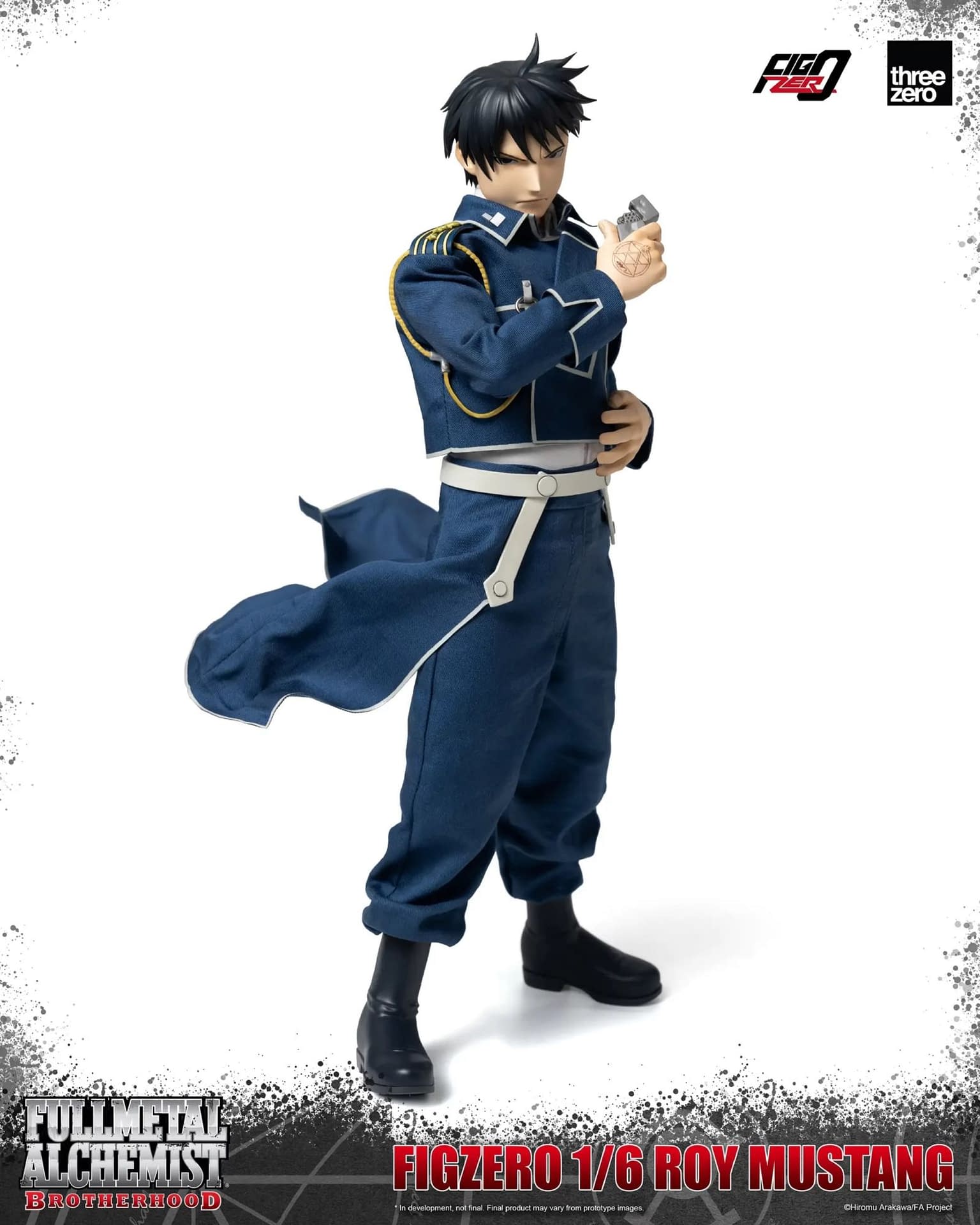 Threezero Reveals Fullmetal Alchemist Brotherhood Roy Mustang FigZero
