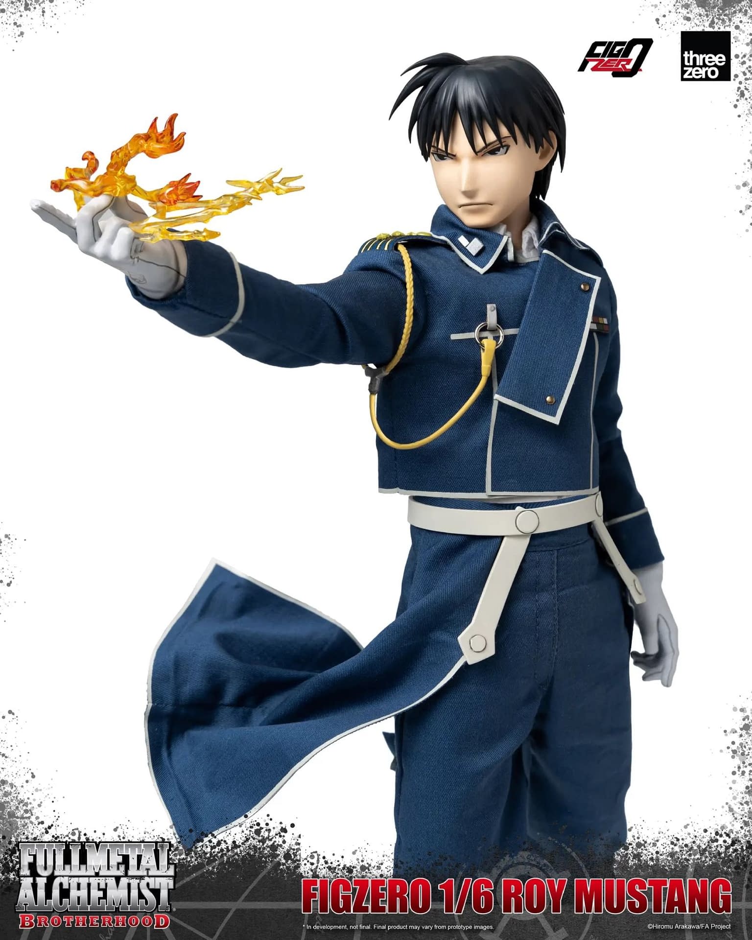Threezero Reveals Fullmetal Alchemist Brotherhood Roy Mustang FigZero