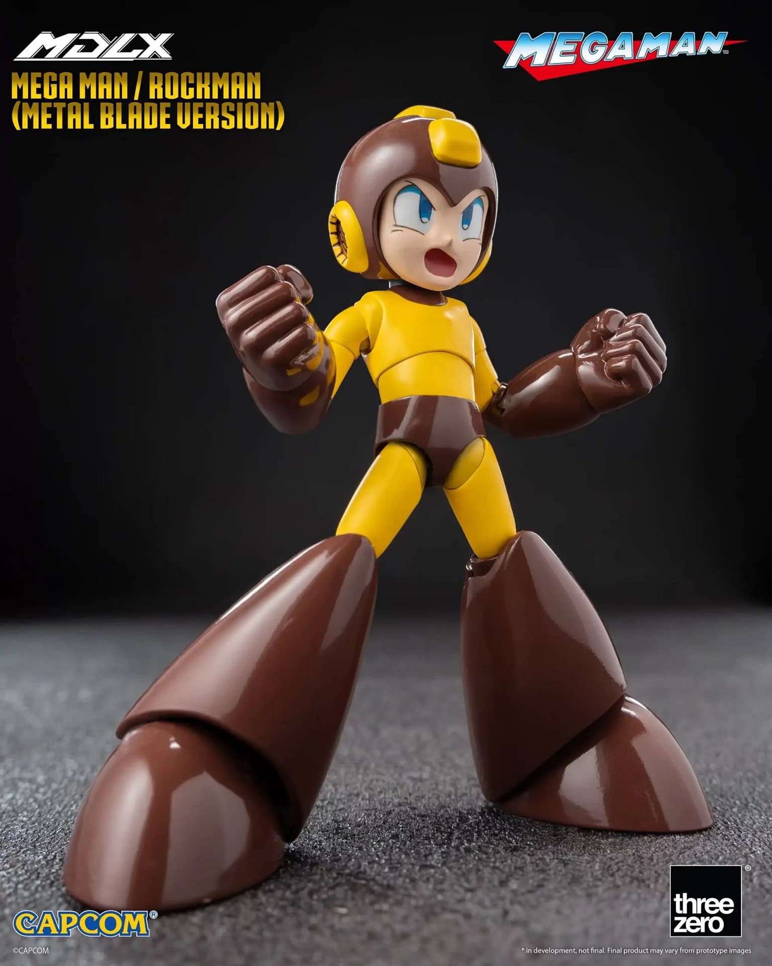 Threezero Announces New MDLX Mega Man (Metal Blade Version) Figure 