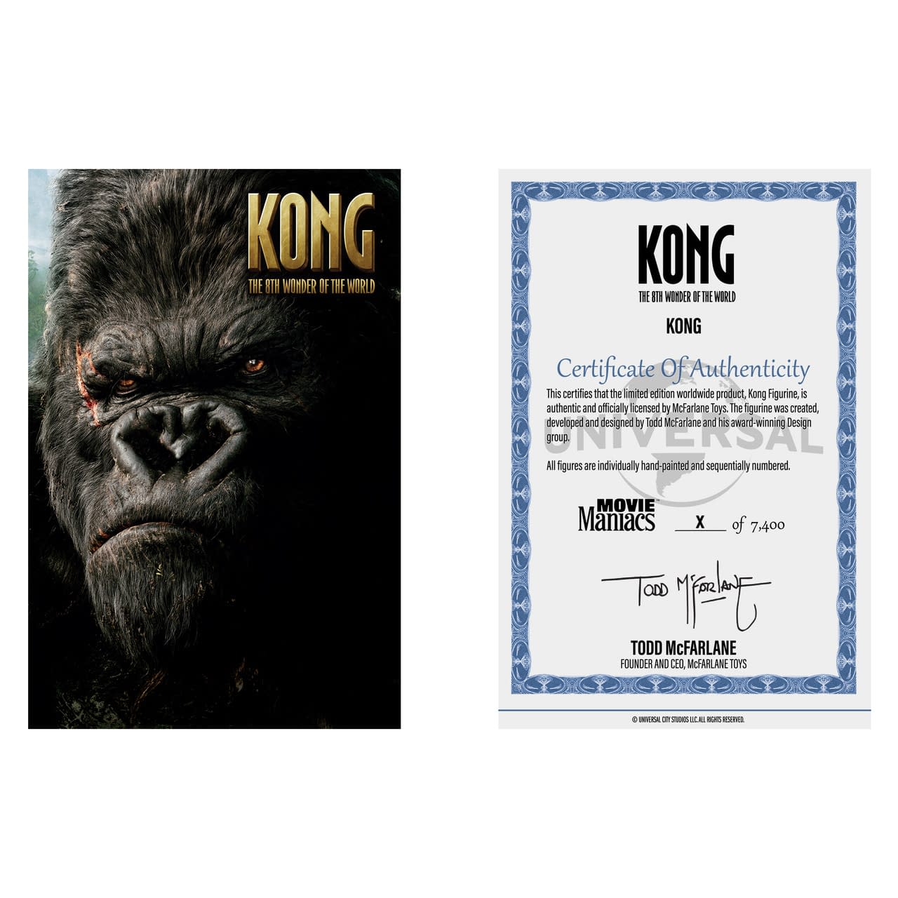 McFarlane Unveils New King Kong: The 8th Wonder of the World Statue 