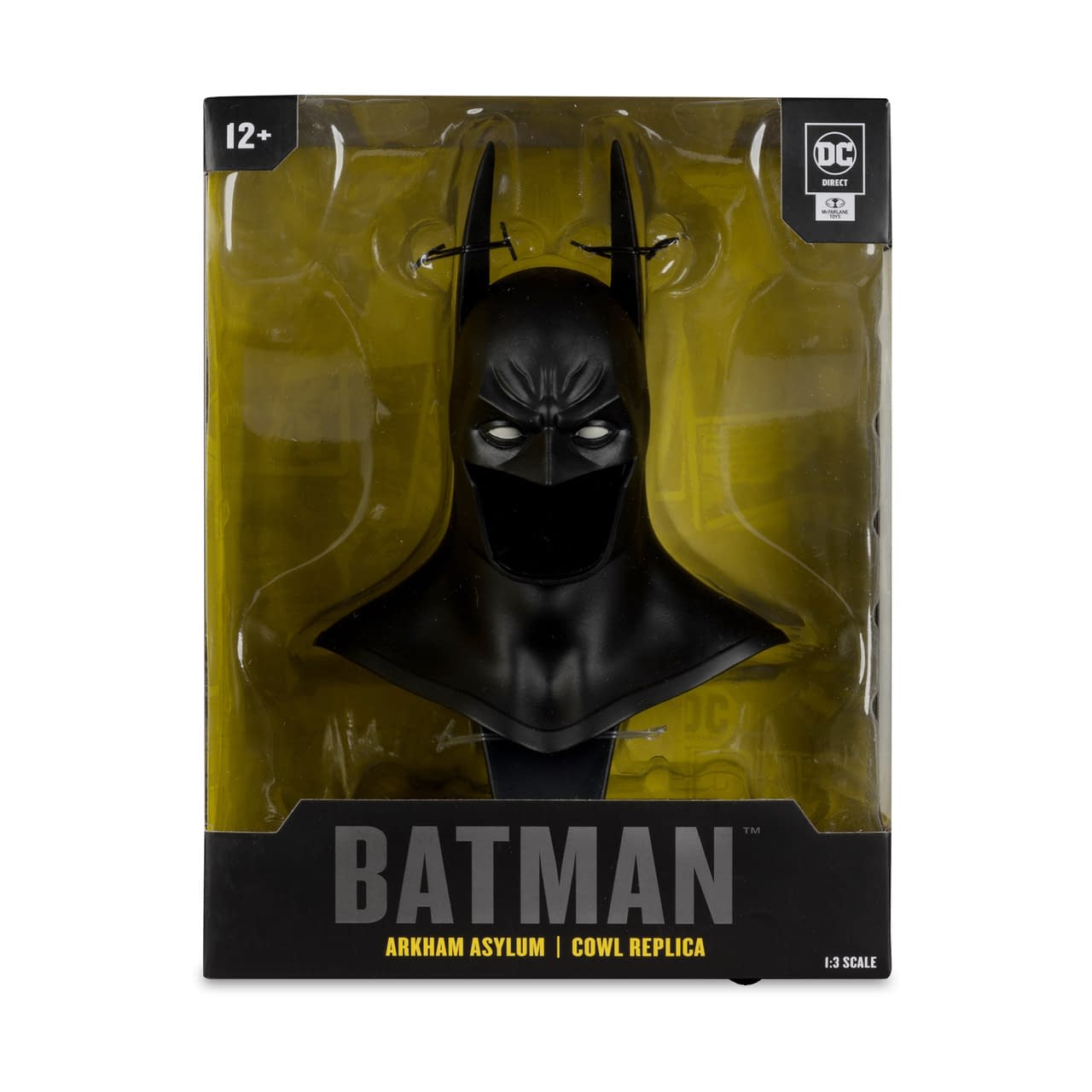 McFarlane Toys Unveils New Batman Arkham Asylum 1:3 Replica Cowl 