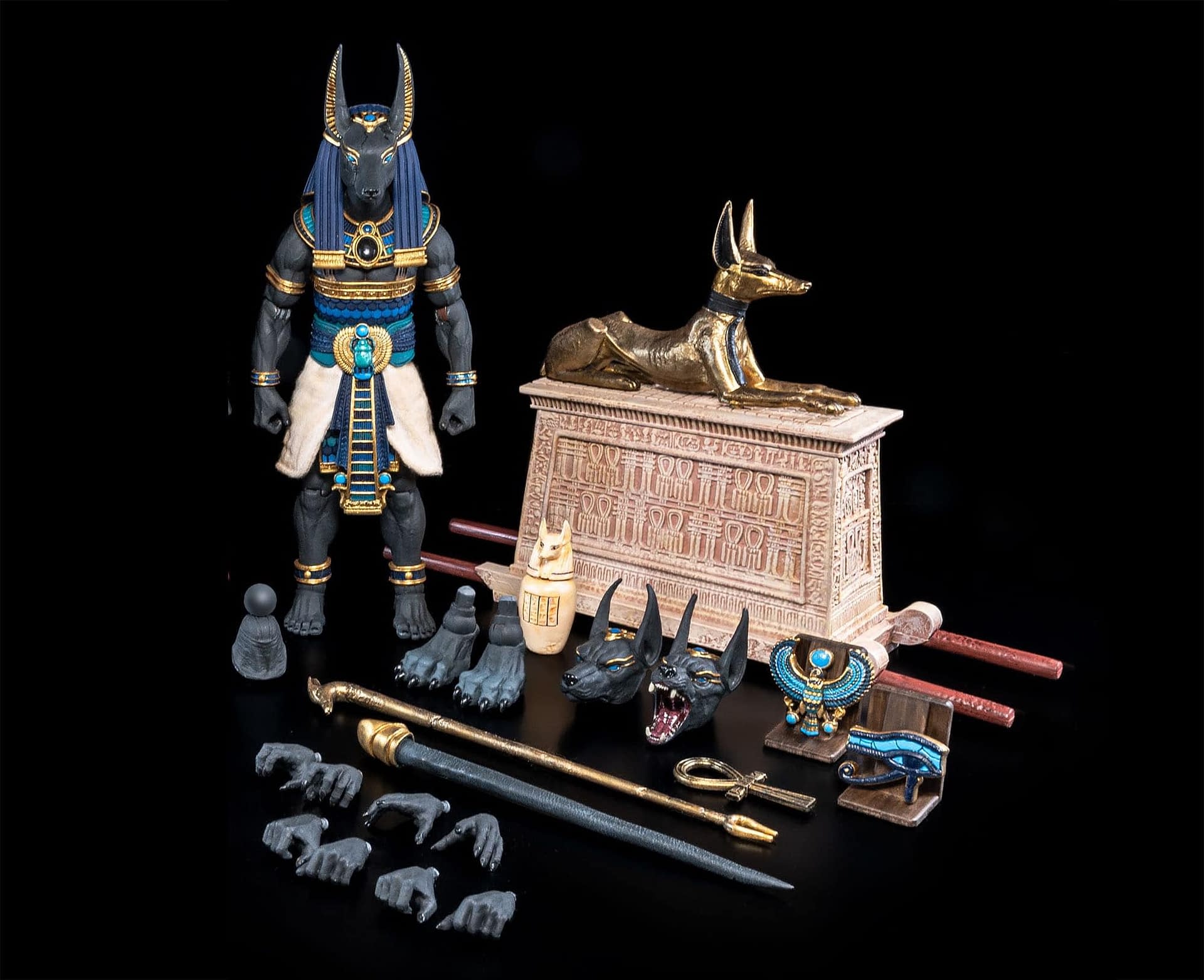 Four Horsemen Debuts 2025 Retailer Appreciation Figura Obscura: Anubis
