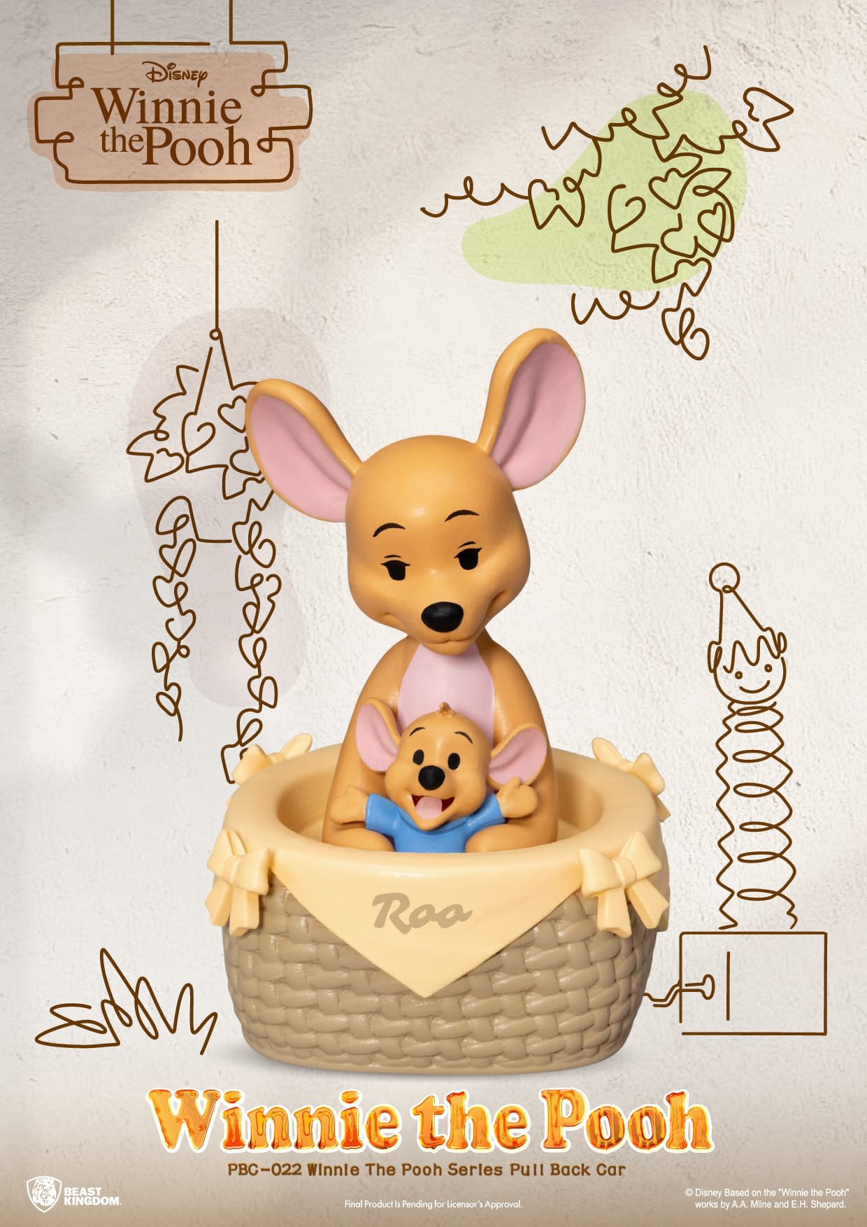 Race for the Hunny with Beast Kingdom's New Winnie the Pooh Cars