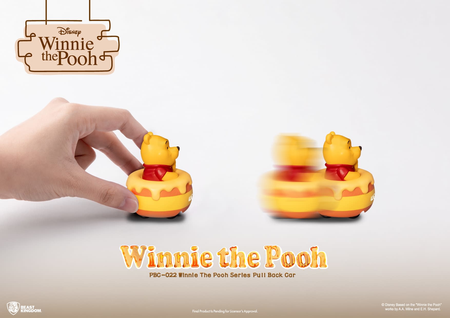 Race for the Hunny with Beast Kingdom's New Winnie the Pooh Cars