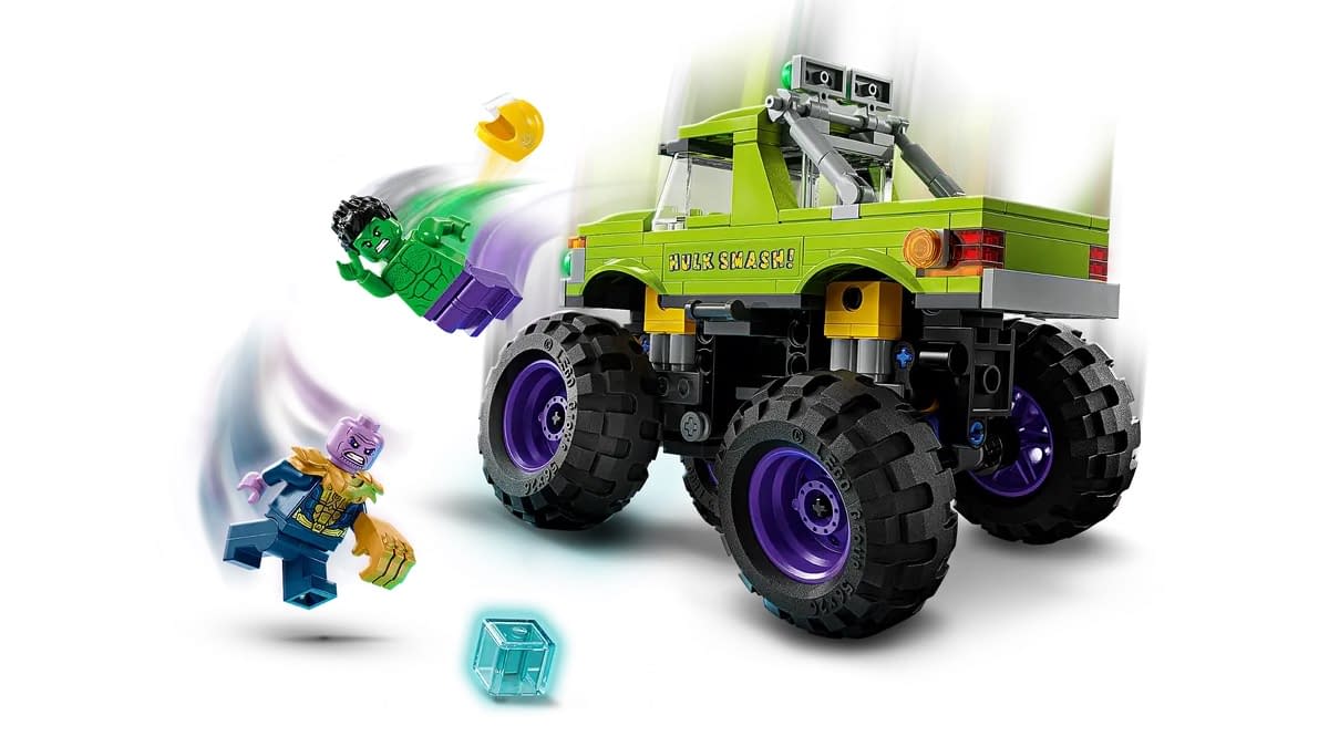 The Hulk Gets His Own Monster Truck to Take on Thanos with LEGO 