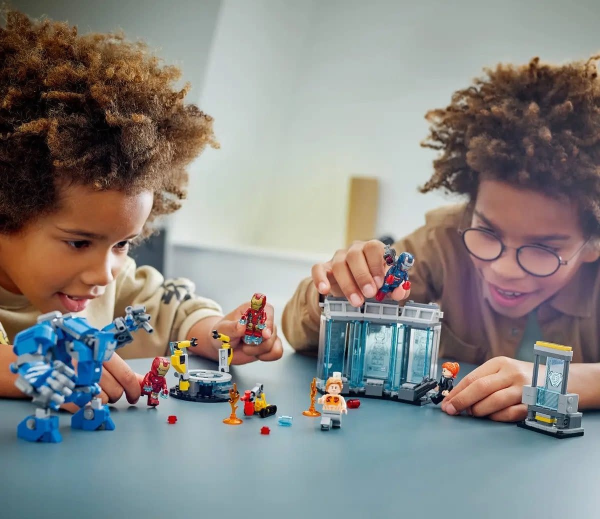 LEGO Reveals New Iron Man 3 Laboratory: Hall of Armor Set