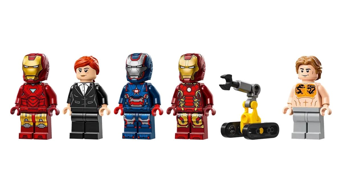 LEGO Reveals New Iron Man 3 Laboratory: Hall of Armor Set