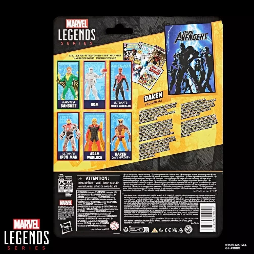 Pre-Orders Arrive for New Marvel Legends Wave with Mini Marvel Comics