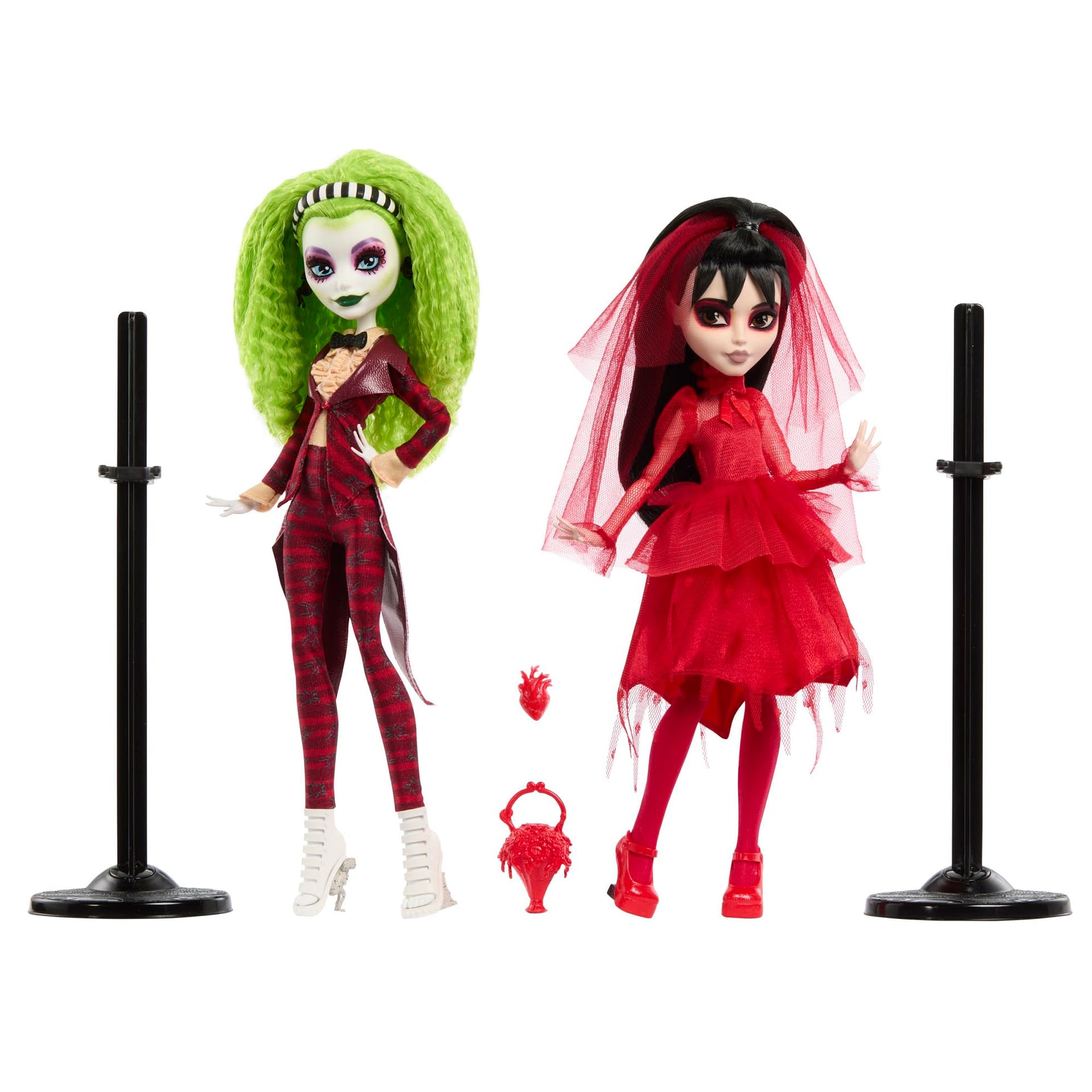 Mattel Unveils New Monster High Beetlejuice Beetlejuice Doll 2-Pack