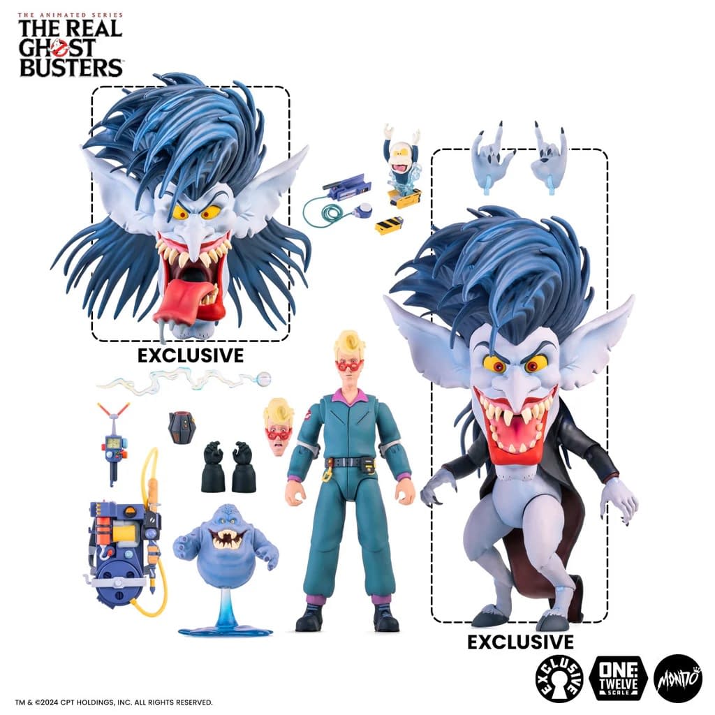 Mondo Unveils New The Real Ghostbusters 1/12 Scale Egon Spengler