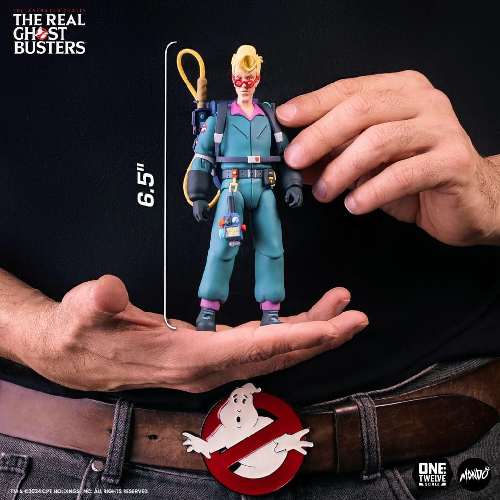 Mondo Unveils New The Real Ghostbusters 1/12 Scale Egon Spengler