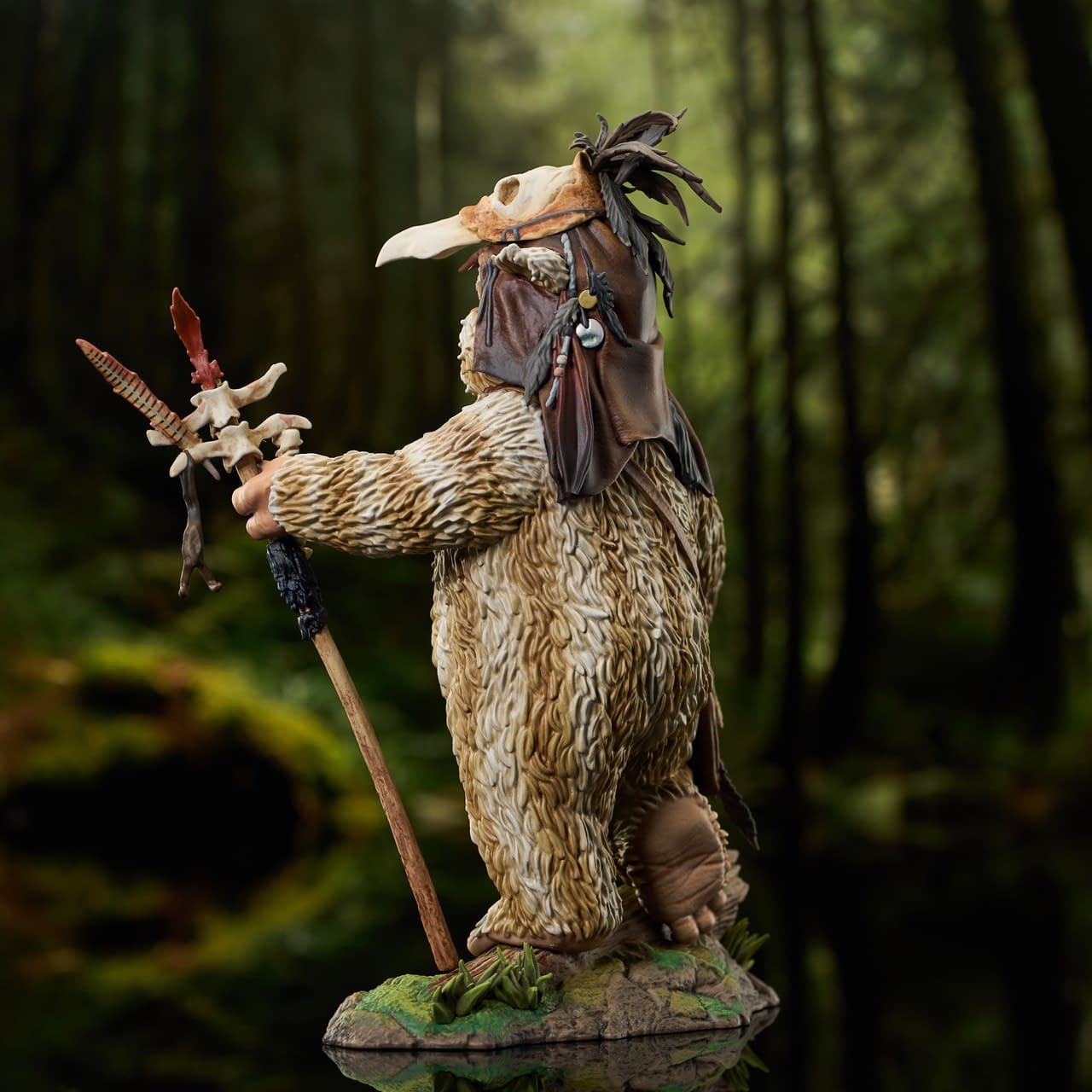 Endor Awaits with Gentle Giant's Exclusive Star Wars Logray Statue