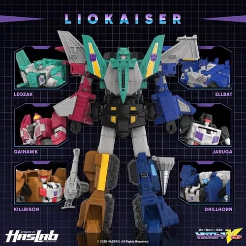 Hasbro Announces New Transformers Legacy HasLab Liokaiser Combiner