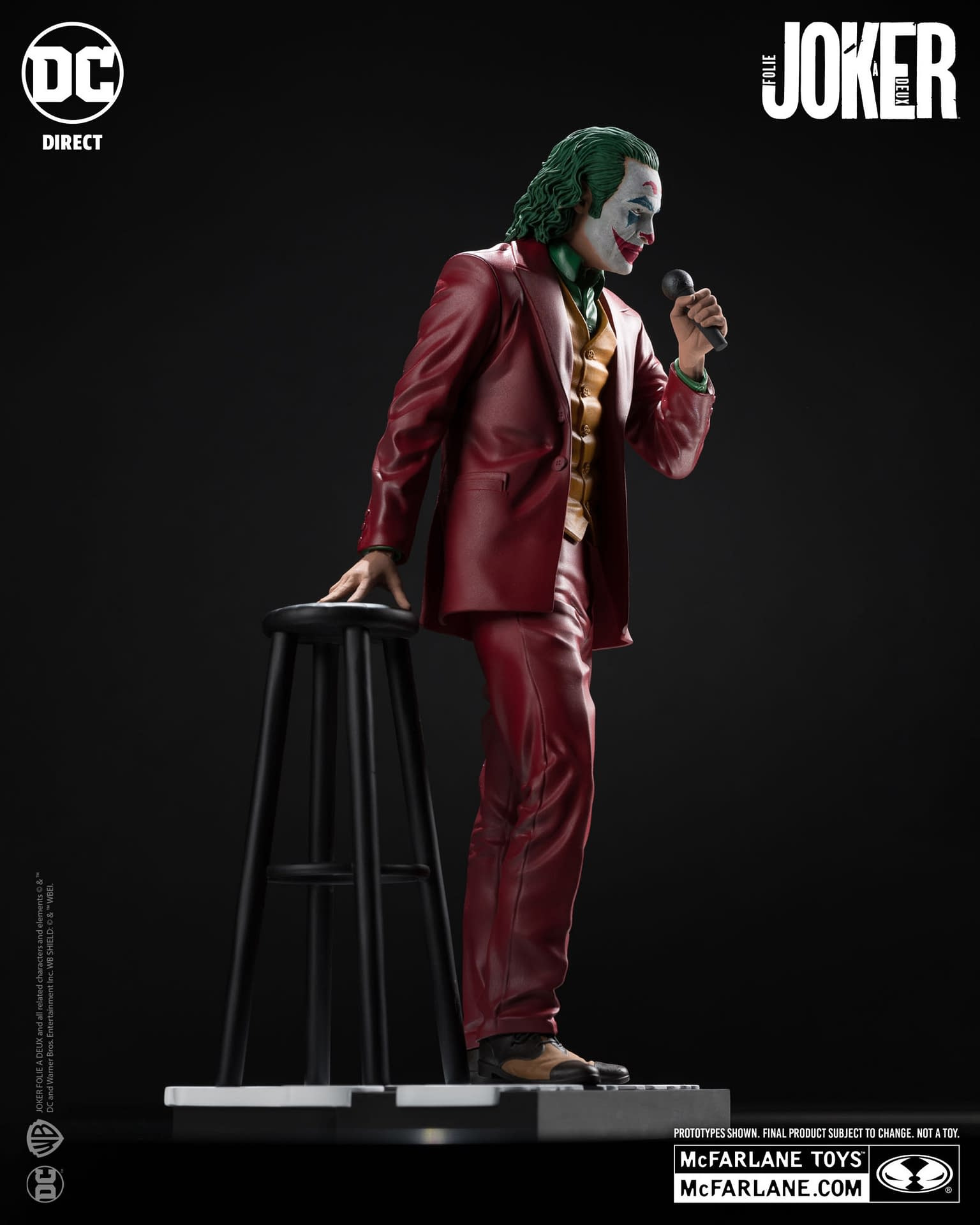 McFarlane Toys Unveils New The Joker: Folie à Deux DC Direct Statue