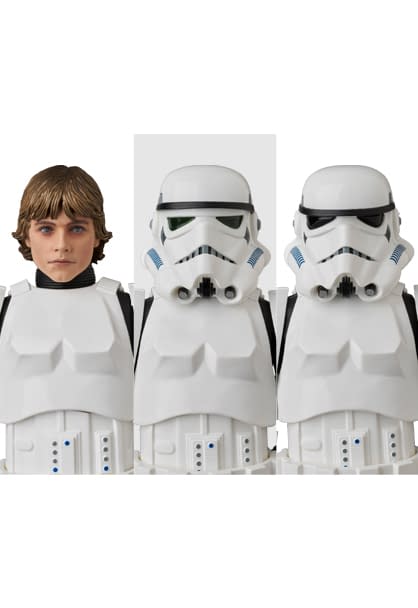 Luke Skywalker Stormtrooper MAFEX Arrives for Star Wars Celebration