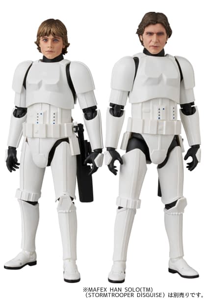 Luke Skywalker Stormtrooper MAFEX Arrives for Star Wars Celebration