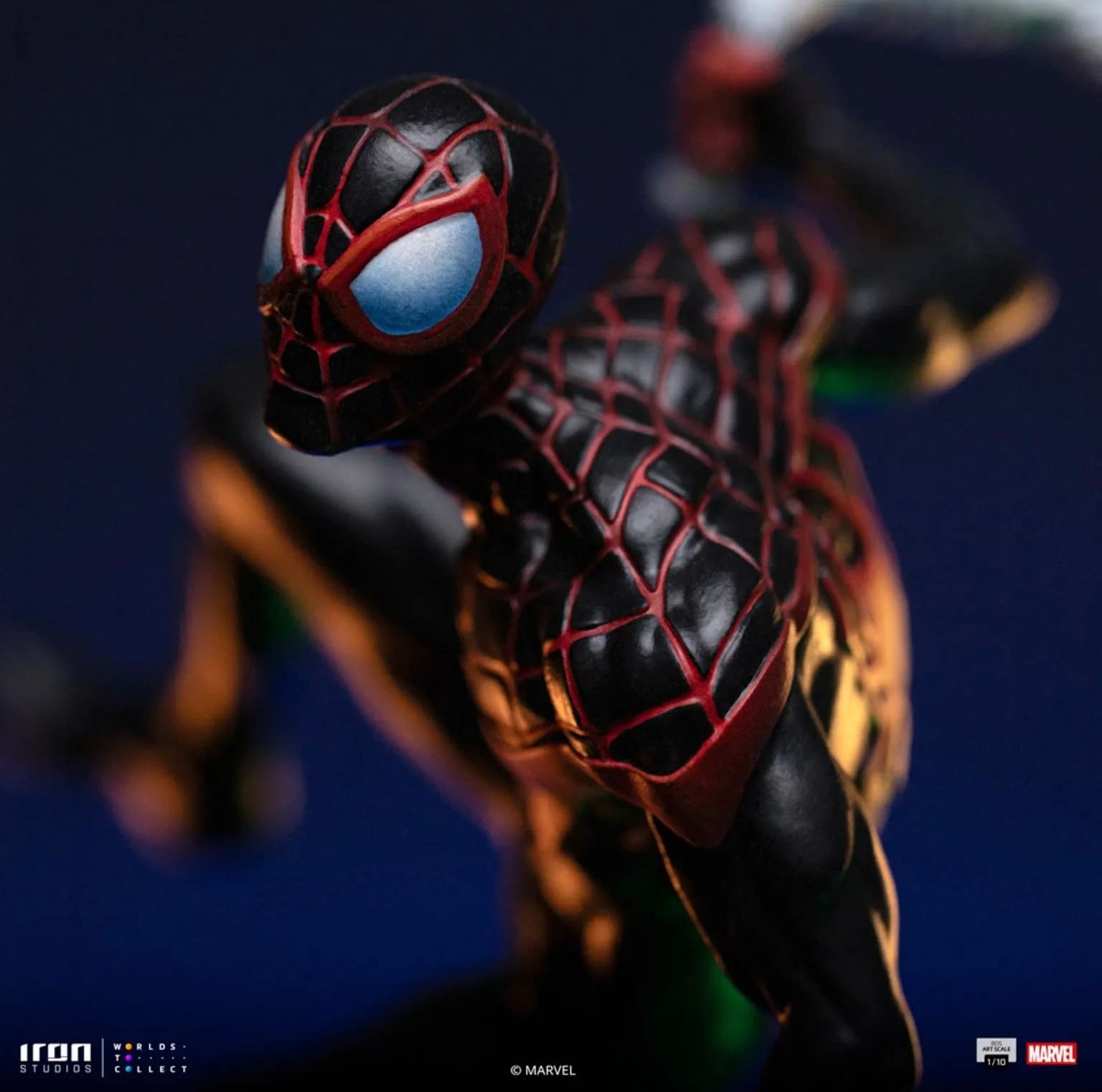 Miles Morales Joins Iron Studios Spider-Man vs Villains Diorama