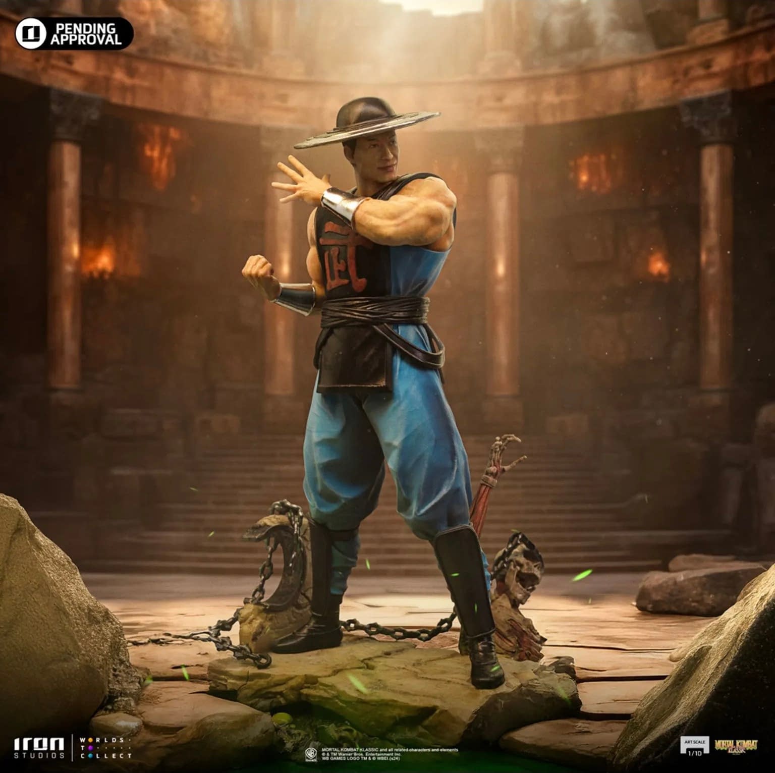 Kung Lao Enters the Mortal Kombat with New Iron Studios Statue 
