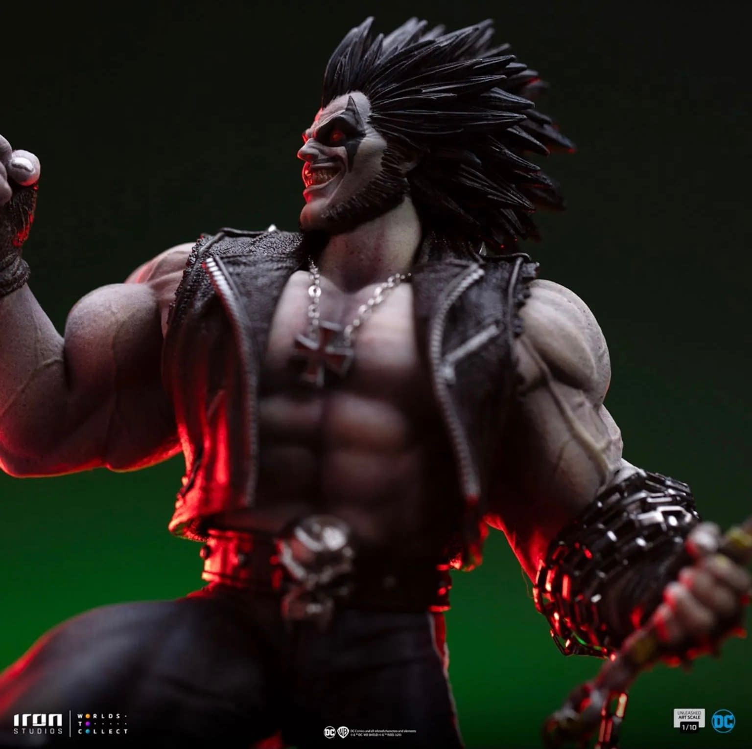 Iron Studios Debuts New DC Comics Unleashed Statue with Lobo
