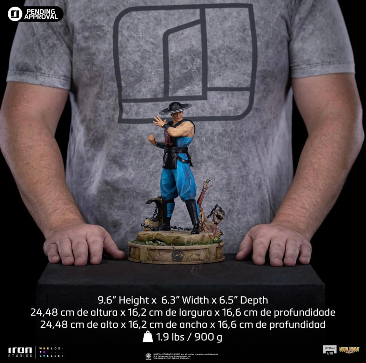 Kung Lao Enters the Mortal Kombat with New Iron Studios Statue 