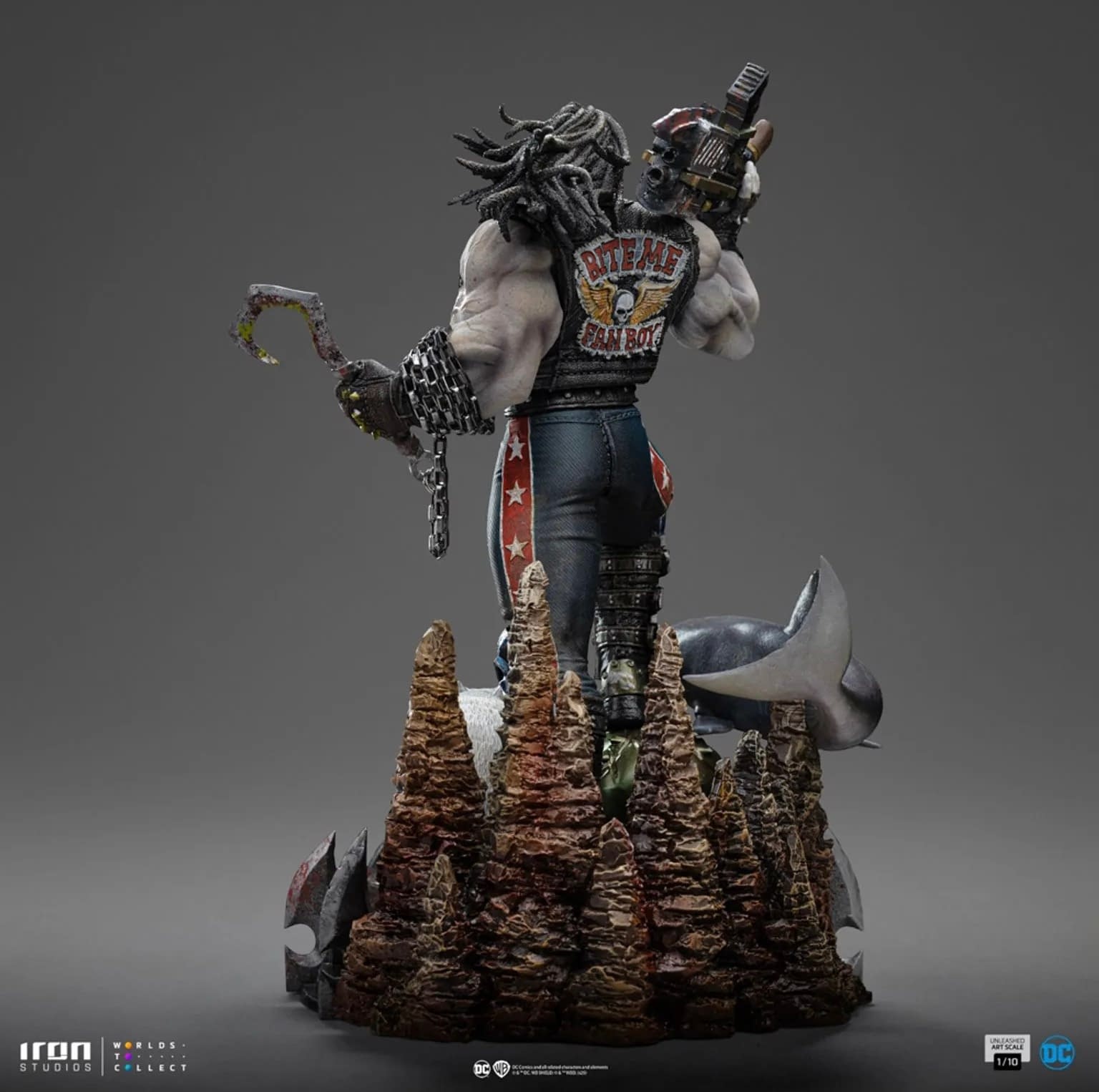 Iron Studios Debuts New DC Comics Unleashed Statue with Lobo