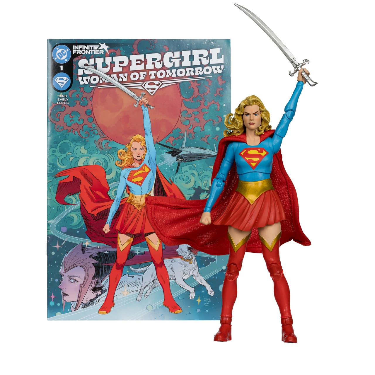 McFarlane Unveils New Supergirl: Woman of Tomorrow Page Punchers