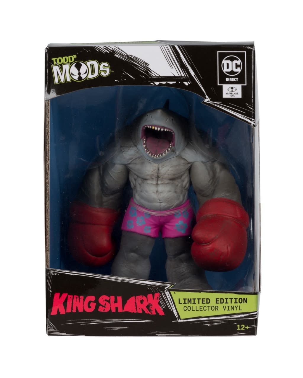 DC Comics King Shark Takes a Bite with McFarlane's Todd's MODs 