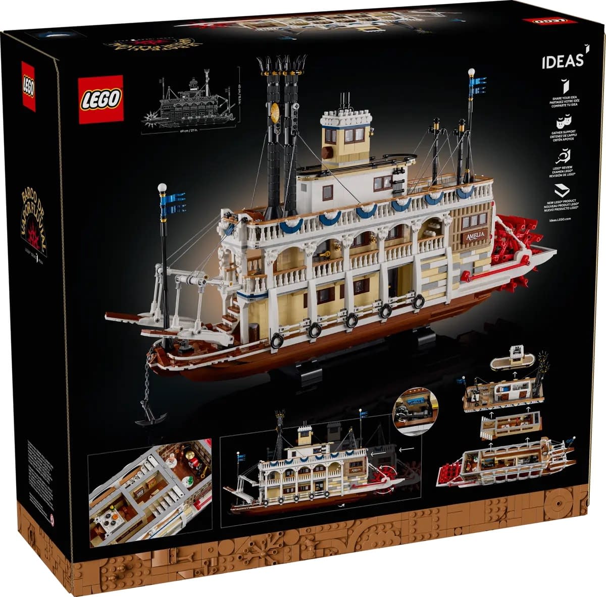 Take A Trip Down the River with the New LEGO Ideas River Steamboat