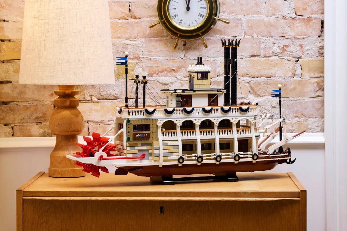 Take A Trip Down the River with the New LEGO Ideas River Steamboat
