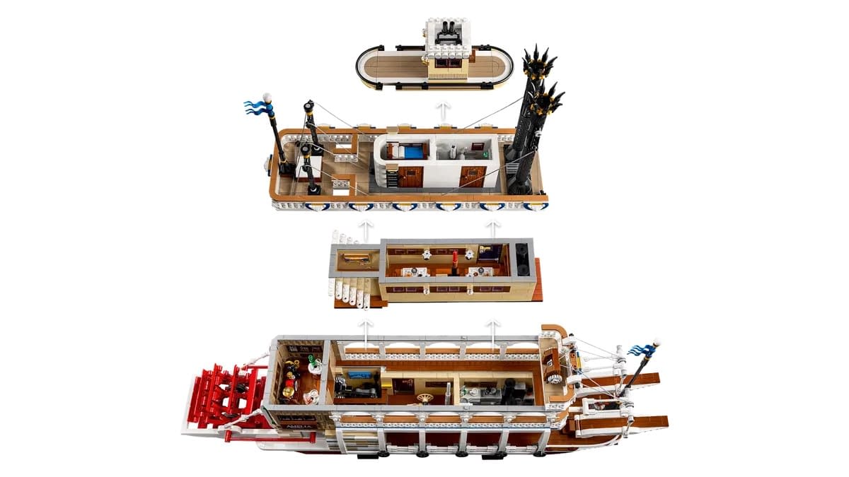 Take A Trip Down the River with the New LEGO Ideas River Steamboat